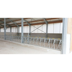 10 places/5 m JUNIOR COMFORT SR calf headlock panel without bucket holder