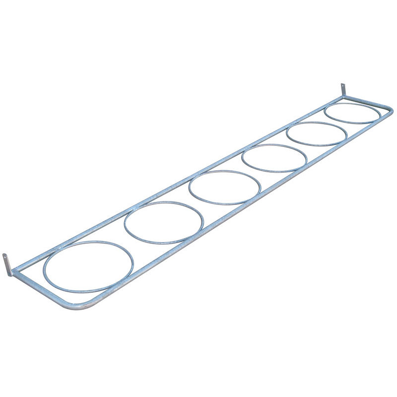 6 buckets/3 m Metal bucket holder 6 buckets/3 m Metal bucket holder