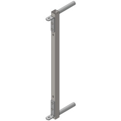 Adjustable end piece for ø42,4mm barred partition Adjustable end piece for ø42,4mm barred partition