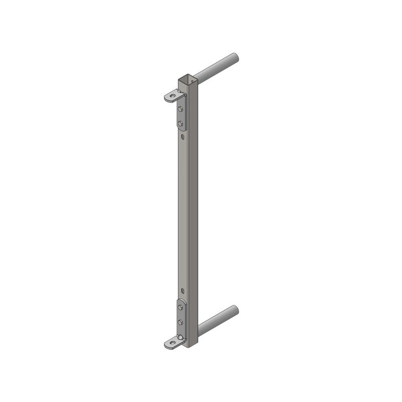 Adjustable end piece for ø42,4mm barred partition Adjustable end piece for ø42,4mm barred partition