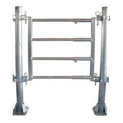 Extendable gate Length 0.50 to 1.20 m Extendable gate Length 0.50 to 1.20 m