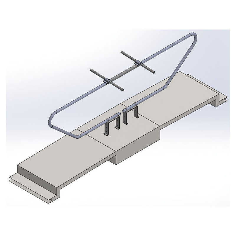 réhaussé Floor fastening support for cubicle dividers réhaussé Floor fastening support for cubicle dividers