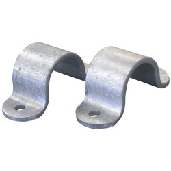Omega bracket to fasten self-supported cubicle dividers to the floor