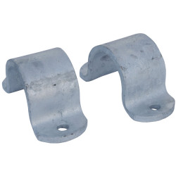 Omega bracket to fasten self-supported cubicle dividers to the floor