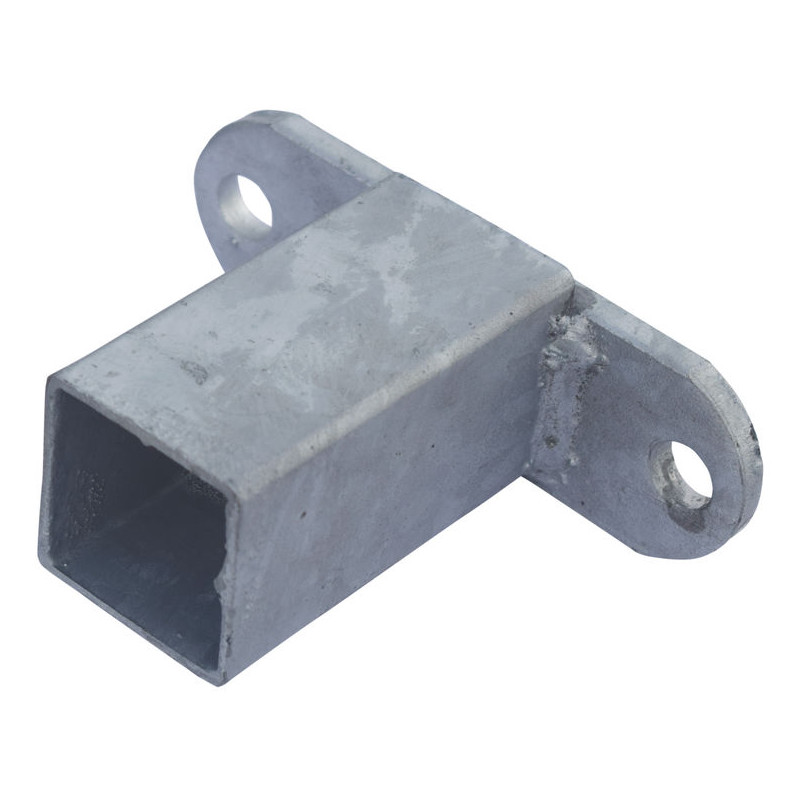"T"-shaped fastening end for 60 x 60 mm posts