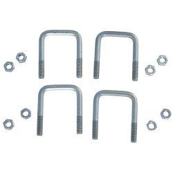 Square 60 mm U-bolt