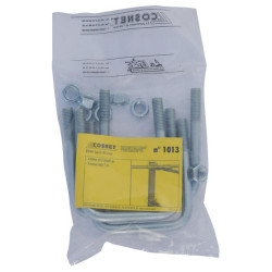 Square 60 mm U-bolt
