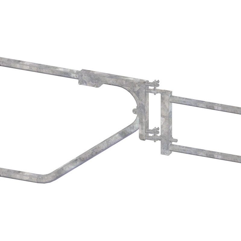 Extendable two-rail panel support for cubicle dividers "Continental and Atlantic" Extendable two-rail panel support for cubicle dividers "Continental and Atlantic"