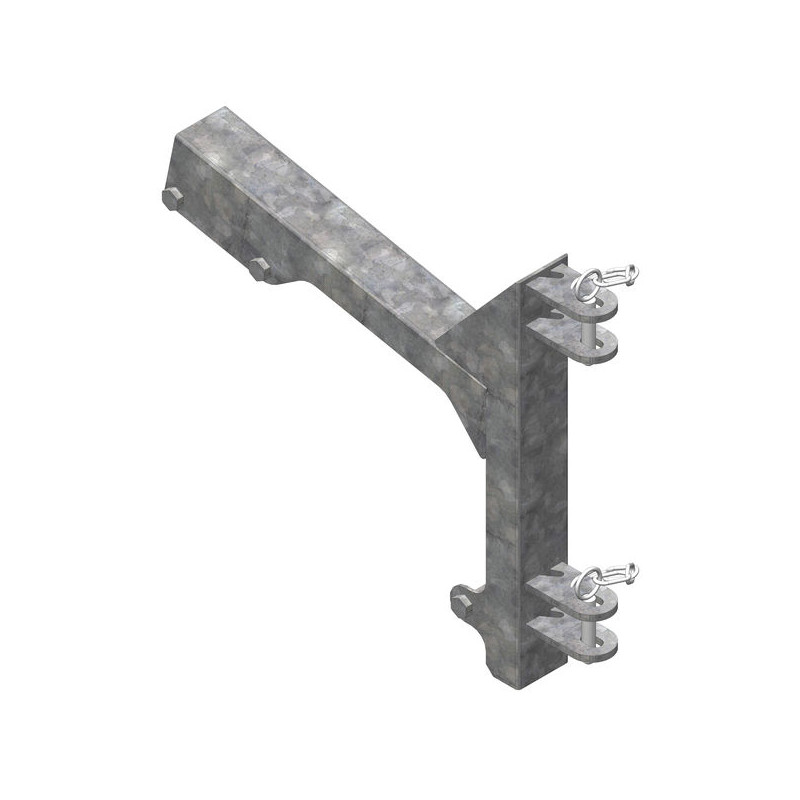 Extendable two-rail panel support for cubicle dividers "Pacific/Welfare/Single foot/Supercomfort/Europe" Extendable two-rail panel support for cubicle dividers "Pacific/Welfare/Single foot/Supercomfort/Europe"