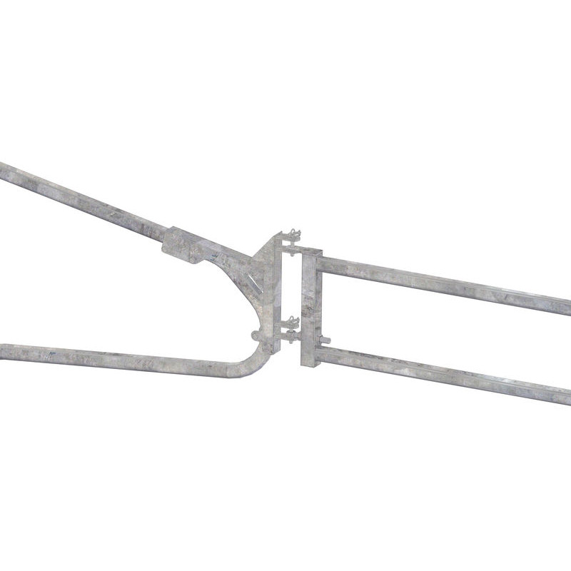 Extendable two-rail panel support for cubicle dividers "Pacific/Welfare/Single foot/Supercomfort/Europe" Extendable two-rail panel support for cubicle dividers "Pacific/Welfare/Single foot/Supercomfort/Europe"