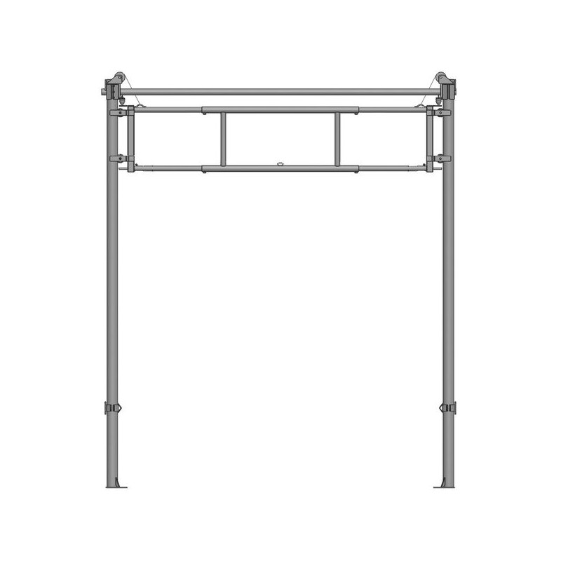 2.30/3.40 m lifting partition barrier for cubicle corridor 2.30/3.40 m lifting partition barrier for cubicle corridor