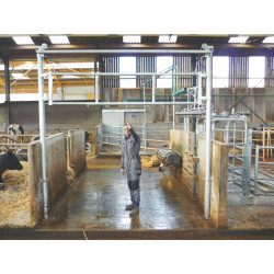 2.30/3.40 m lifting partition barrier for cubicle corridor 2.30/3.40 m lifting partition barrier for cubicle corridor