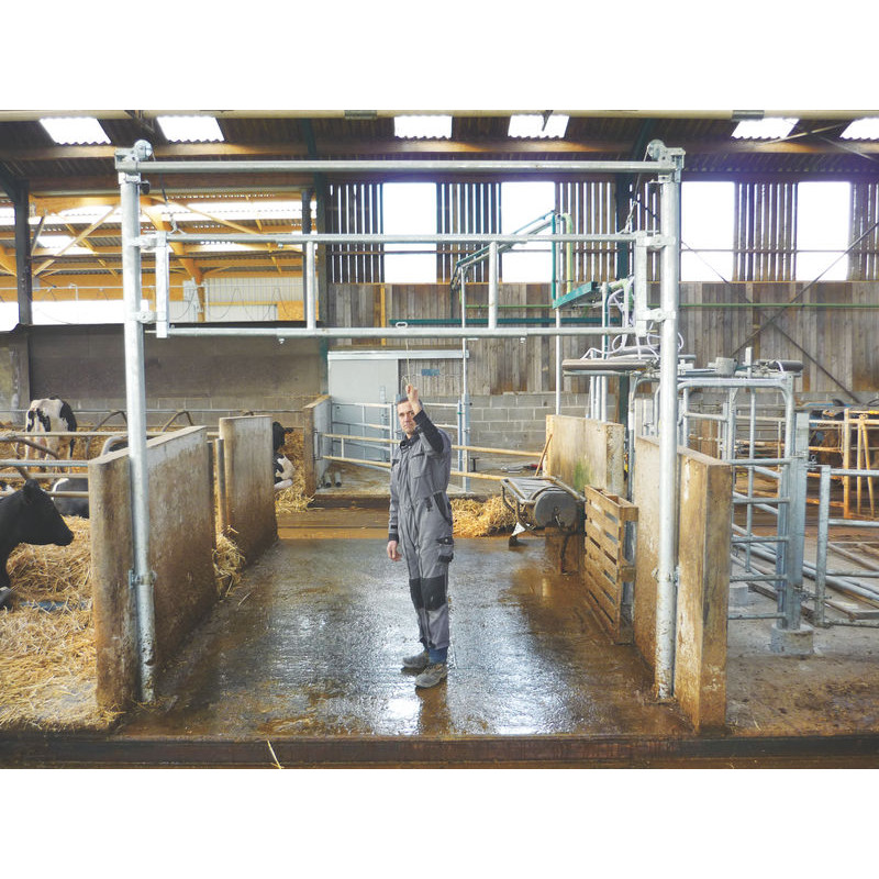 2.30/3.40 m lifting partition barrier for cubicle corridor 2.30/3.40 m lifting partition barrier for cubicle corridor