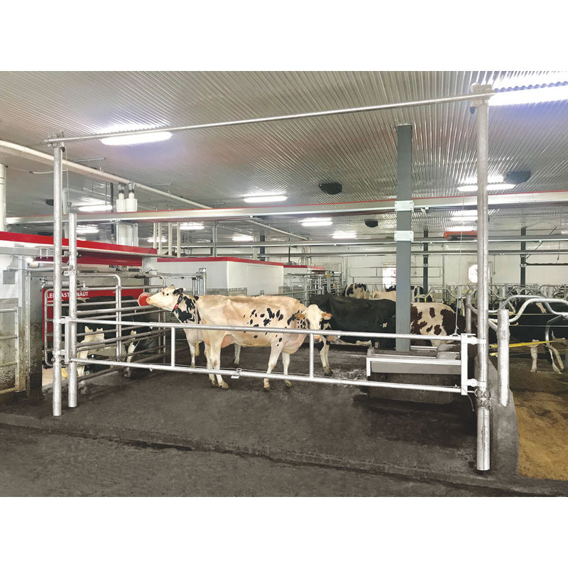 3.40/4.50 m lifting partition barrier for cubicle corridor