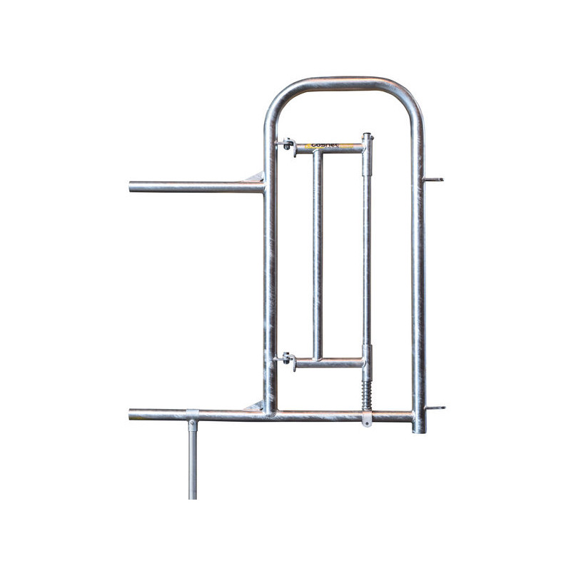 Opening-end with gate for humans for Comfort headlock panel