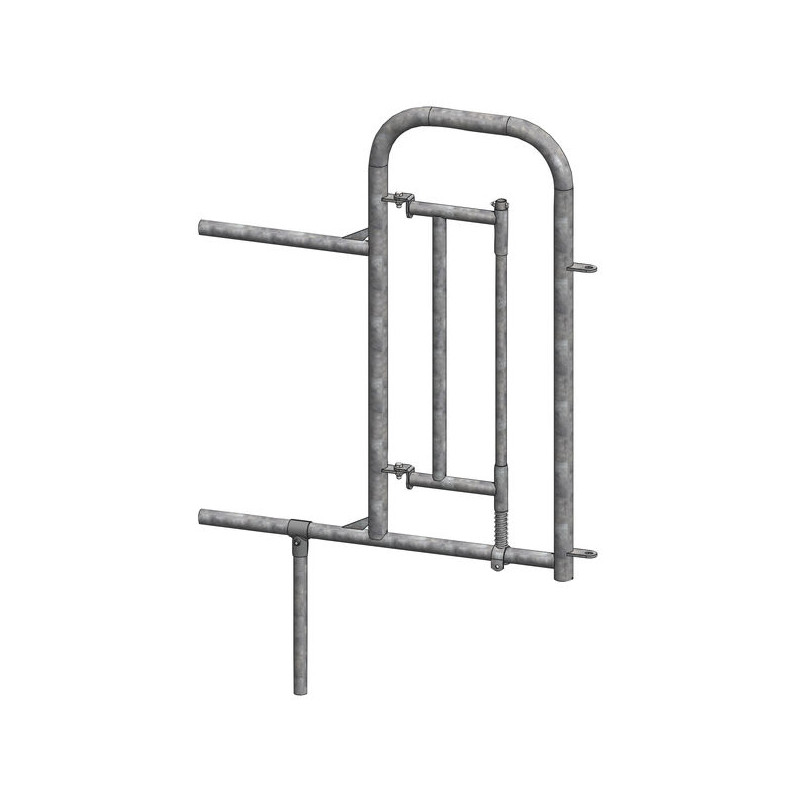 Opening-end with gate for humans for Comfort headlock panel