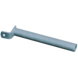 Extended L-shaped fastening end