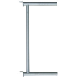 Double extended L-shaped fastening end