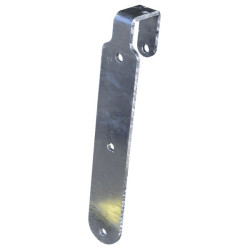 Fastening reinforcement non-adjustable on low wall for headlock panel
