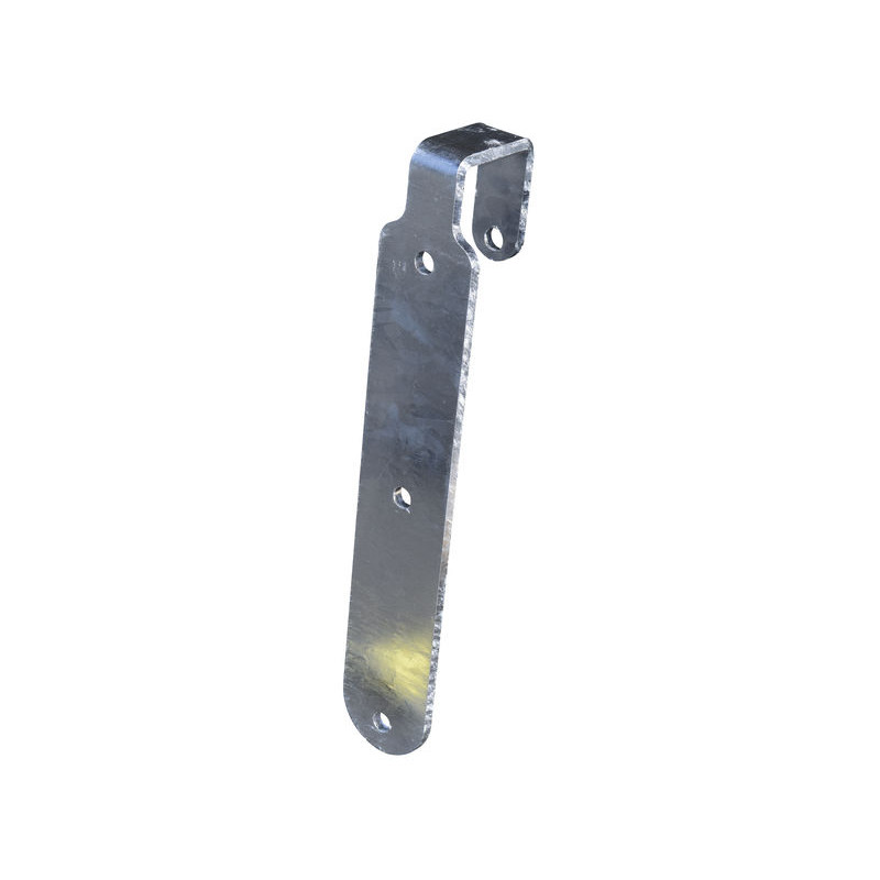 Fastening reinforcement non-adjustable on low wall for headlock panel