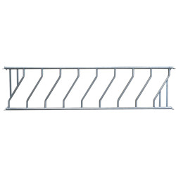 Diagonal feed panel - 4 m/8 spaces