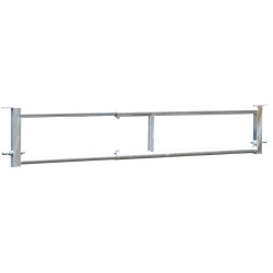 Extendable 2-rail feed panel - 2/3 m