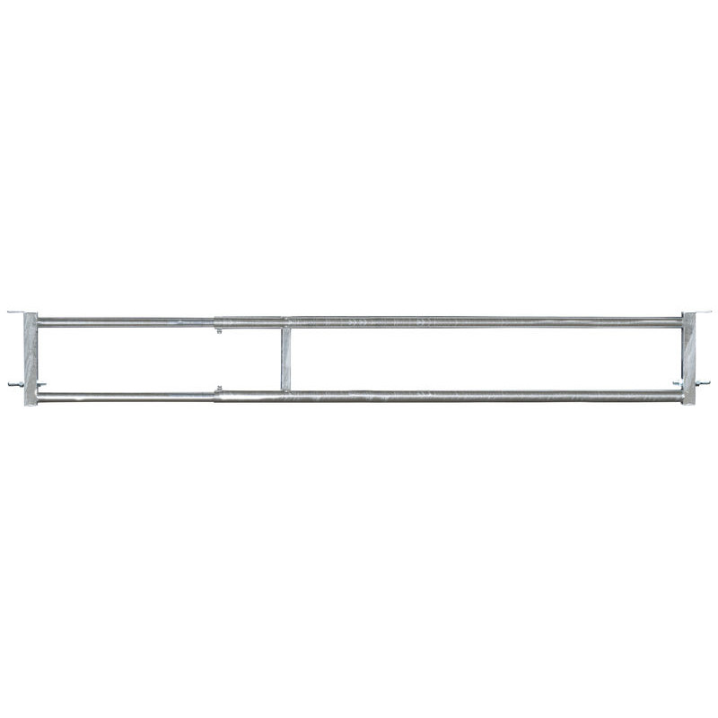 Extendable 2-rail feed panel - 3/4 m