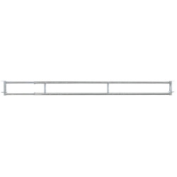 Extendable 2-rail feed panel - 4/5 m