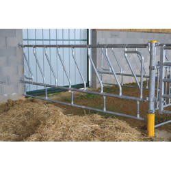 Start or end ends for diagonal feed panels in kit form Start or end ends for diagonal feed panels in kit form