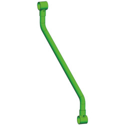 Ø 42 mm diagonal neck bar with Ø 60 mm clamps