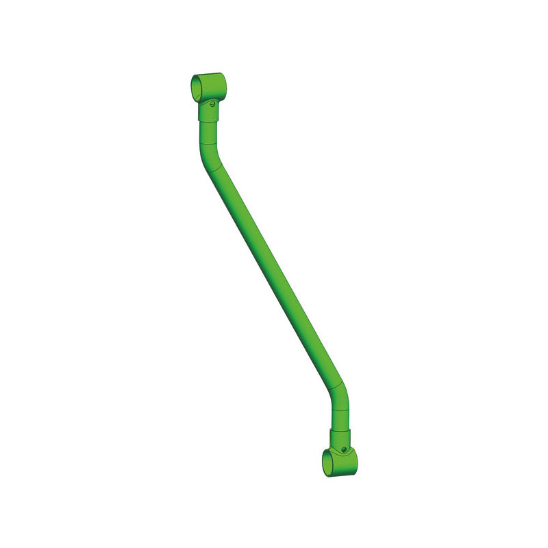 Ø 42 mm diagonal neck bar with Ø 60 mm clamps