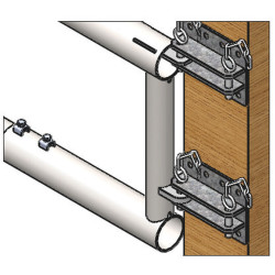 2-rail (Ø 76 mm) feed panel - 4 m 2-rail (Ø 76 mm) feed panel - 4 m