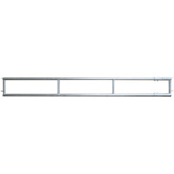 2-rail (Ø 76 mm) feed panel - 5 m