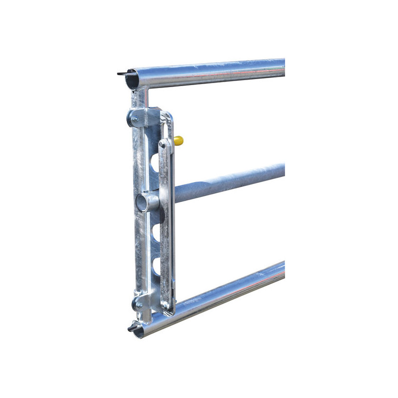 3-rail (Ø 76 mm) feed panel - 4 m à fermeture rapide