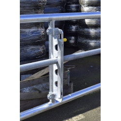 3-rail (Ø 76 mm) feed panel - 4 m à fermeture rapide