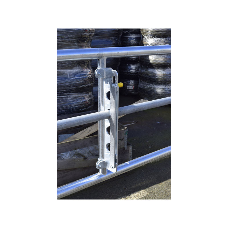 3-rail (Ø 76 mm) feed panel - 4 m à fermeture rapide