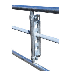 3-rail (Ø 76 mm) feed panel - 4 m à fermeture rapide