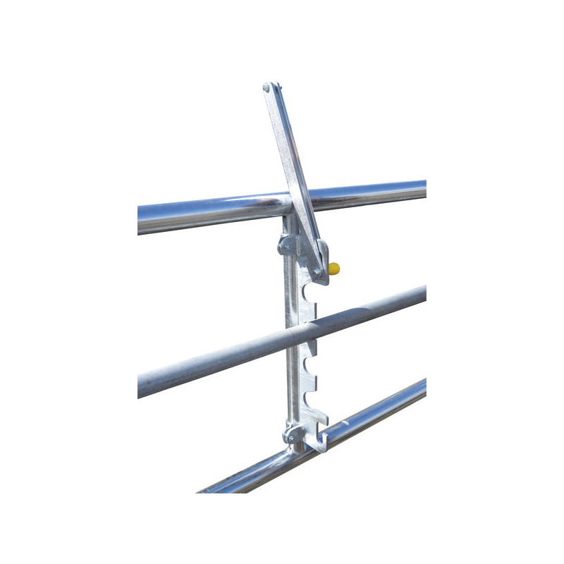 3-rail (Ø 76 mm) feed panel - 4 m à fermeture rapide