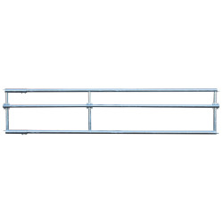 3-rail (Ø 76 mm) feed panel - 4 m
