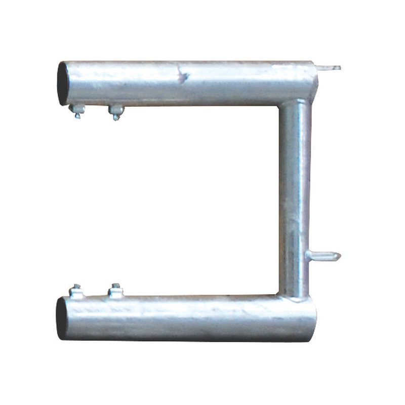 End for 2-rail feed panel - Ø 76 mm