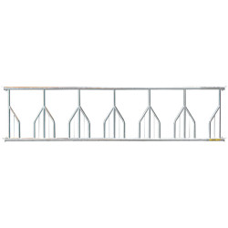 Tombstone feed panel - 4 m/6 spaces