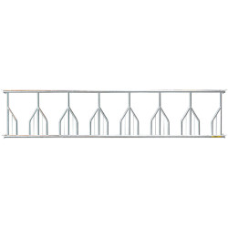 Tombstone feed panel - 5 m/7 spaces