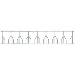 Tombstone feed panel - 6 m/8 spaces