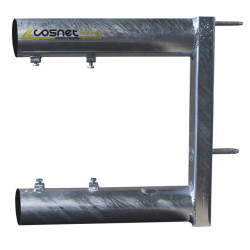 End for 2-rail feed panel - Ø 88 mm