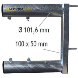 End for 2-rail feed panel - Ø 88 mm End for 2-rail feed panel - Ø 88 mm