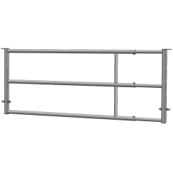 3-rail rear panel for 2/3 m stall barrier 