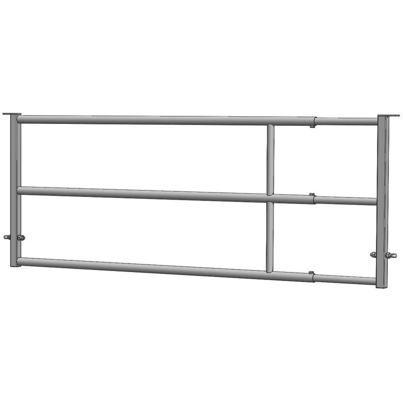 3-rail rear panel for 2/3 m stall barrier 