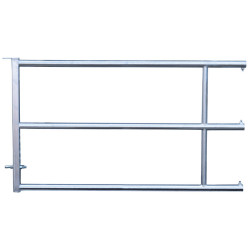 3-rail rear panel for 3/4 m stall barrier