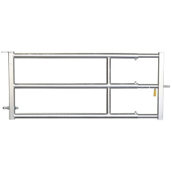 3-Rails extendable gate ø60,3mm H.0,79M for manure robot - 2/3 m