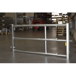 3-Rails extendable gate ø60,3mm H.0,79M for manure robot - 2/3 m